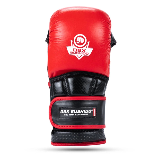 Warrior Red L MMA gloves