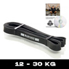 Power Band 22 - Wzmocniona Guma Treningowa DBX BUSHIDO CZARNA 12 - 30 KG