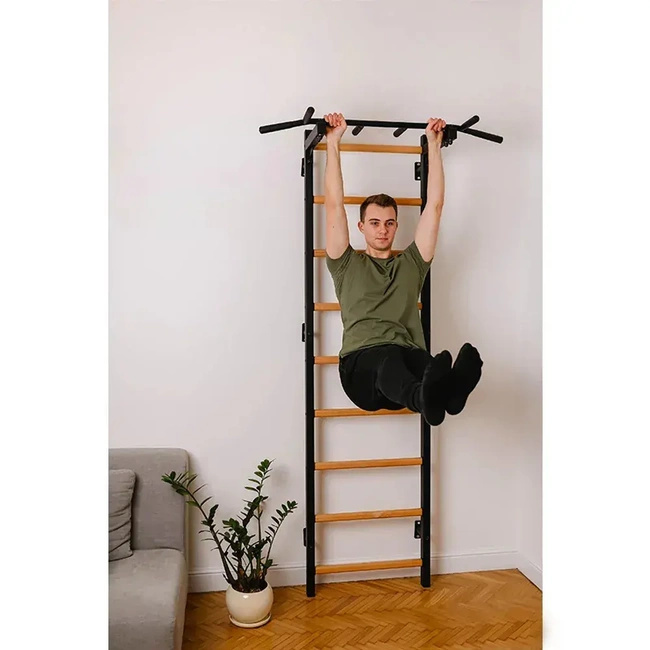 Gymnastic ladder with pull up bar K1