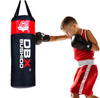 80 cm / 15 kg - Worek Bokserski + Rękawice + Piłka bokserska Zestaw na prezent dla Dzieci DBX Junior | DBX Bushido