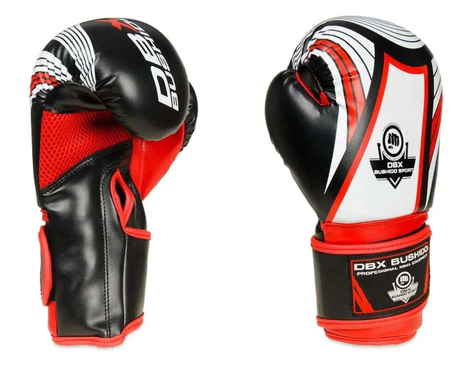 Rękawice bokserskie 6oz dla dzieci - Junior Red | DBX Bushido