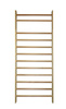 Wooden gymnastic and rehabilitation ladder 220×90 cm with 12 rungs fittings