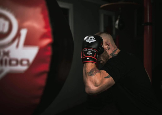 TOOL GLOVES FOR A BAG, NATURAL LEATHER - M