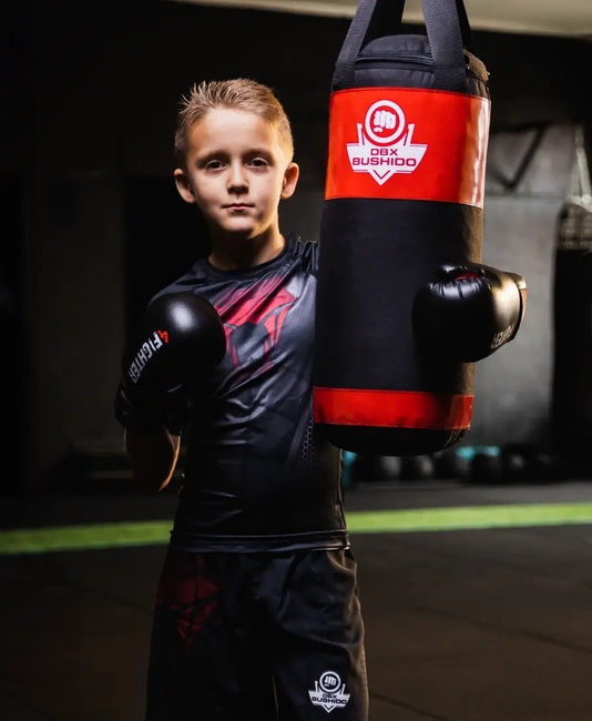 Worek bokserski dla dzieci - Kids Red - 60 cm / 7 kg | DBX Bushido
