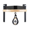 Height adjustable boxing platform with wooden canopy and speedbag DBX RhythmX