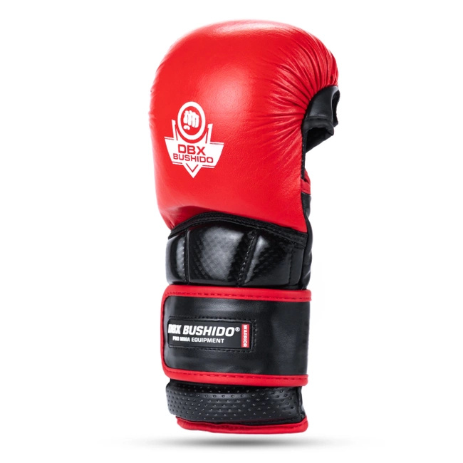 Rękawice MMA sparingowe L - Warrior Red - Legacy Series | DBX Bushido