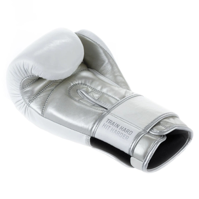Rękawice bokserskie ze skóry naturalnej wielowarstwowe wypełnienie - PLATINUM - Legacy Series | DBX Bushido