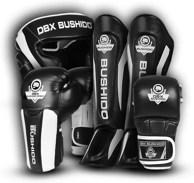 Kolekcja sprzętu MMA DBX BUSHIDO "Phantom White " - Rabat 8%