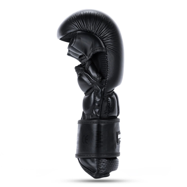 Warrior Black L MMA gloves