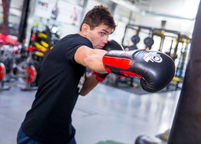 Rękawice bokserskie 10oz - Phantom Red - Valor Series | DBX Bushido