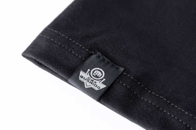 T-Shirt bawełniany Premium z małym białym logo DBX Bushido