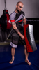 LARGE XXL TRAINING SHIELD - PROFILED for Kicking 75x35x16 cm BUSHIDO