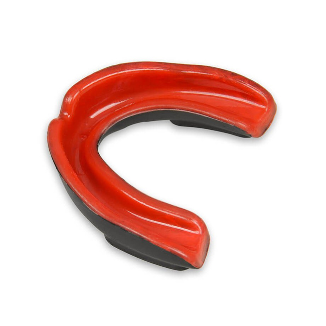 Gel mouthguard - mouthguard + box - black and red | GelTech