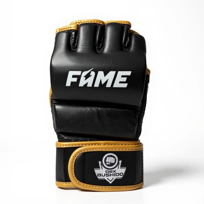 Rękawice FAME MMA ze skóry naturalnej | DBX Bushido
