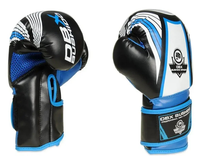 Rękawice bokserskie 6oz dla dzieci - Junior Blue | DBX Bushido