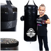 Worek bokserski dla dzieci - Junior Black - 80 cm / 15 kg | DBX Bushido