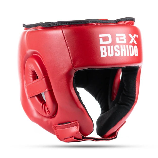 Kask Bokserski Turniejowy CZERWONY | DBX Bushido