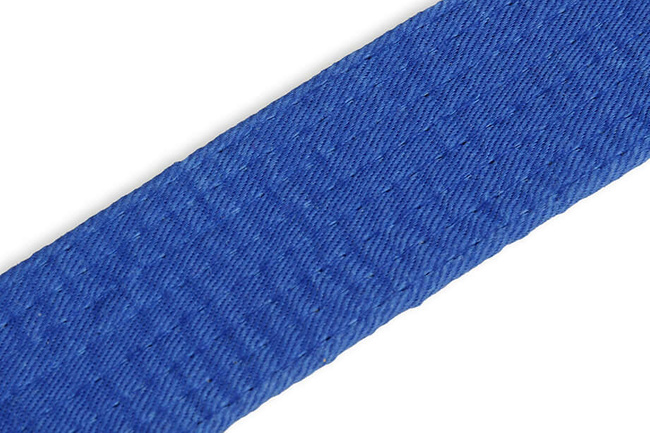 Pas do kimona karate - niebieski 260 cm