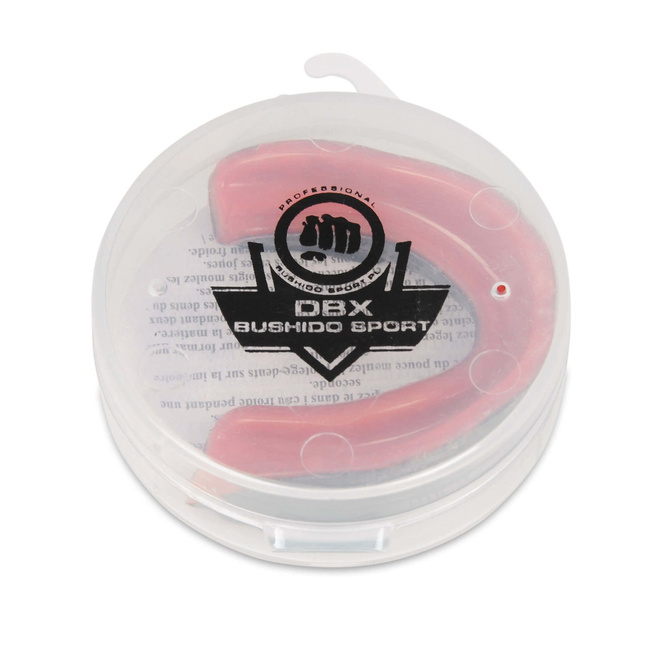 Żelowy ochraniacz na zęby dla dzieci + pudełko - Black/Red | GelTech