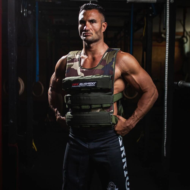 Moro DBX-W-6C 30-pocket weighted vest