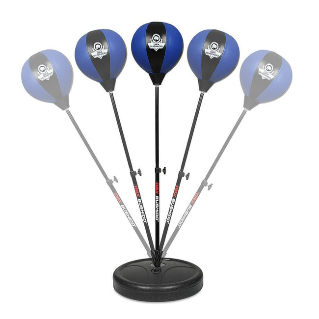 Stojąca gruszka bokserska dla dzieci 72 - 102 cm | DBX Blue