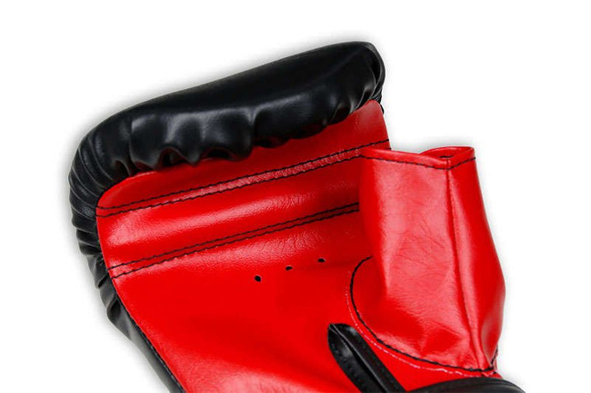 BUSHIDO INSTRUMENTAL TRAINING GLOVES ON A BAG