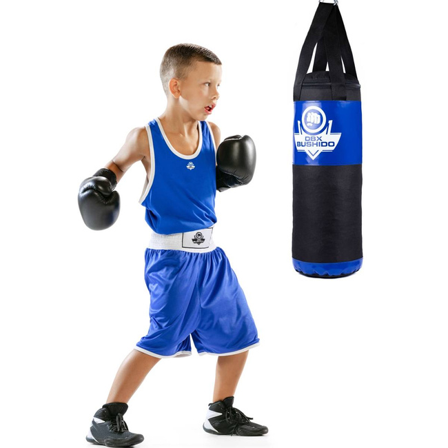 Worek bokserski dla dzieci - Kids Blue - 60 cm / 7 kg | DBX Bushido