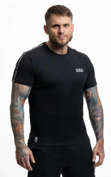 T-Shirt bawełniany Premium z lampasami DBX Bushido CLASSIC