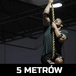 Lina do wspinania, CLIMBING ROPE  - Jutowa - 5 m