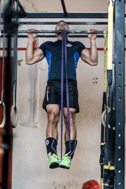 Power Band 44 - Wzmocniona Guma Treningowa DBX BUSHIDO- ZIELONA 23-57 KG