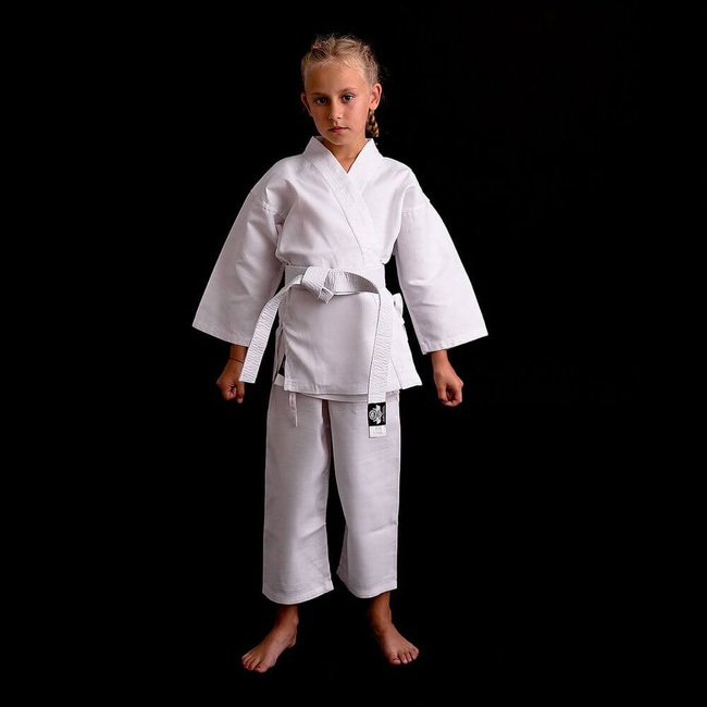Kimono do karate dla dziecka + PAS Gratis - DBX BUSHIDO ARK-3102 120 cm