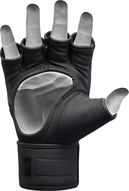 F15 Noir Black - RĘKAWICE DO MMA CZARNE - XL