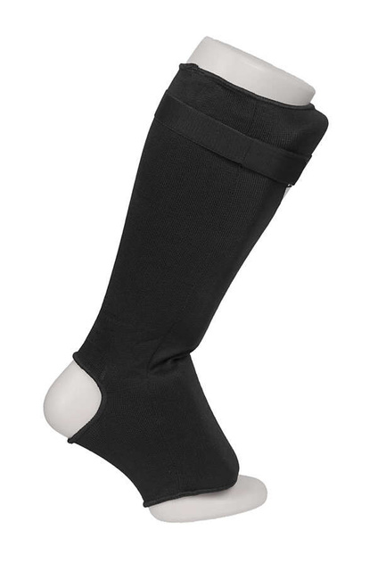 Elastic shin and foot protectors - Taver - Black | M