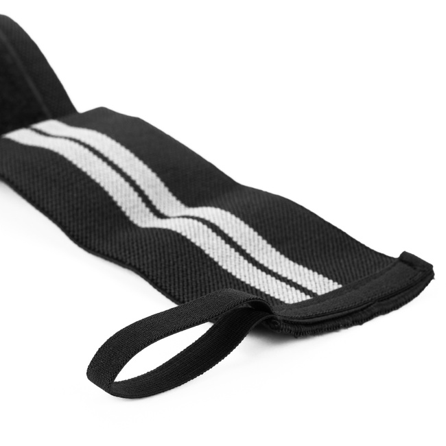 Elastyczne usztywniacze / ściągacze nadgarstka | Black/White | DBX Bushido