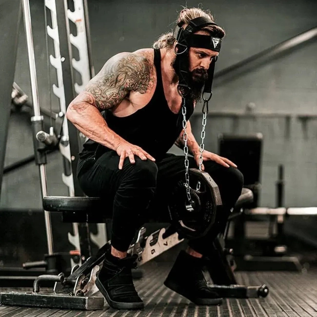 NECK CROWN HARNESS TRAINING RDX H2 PLUS BLACK