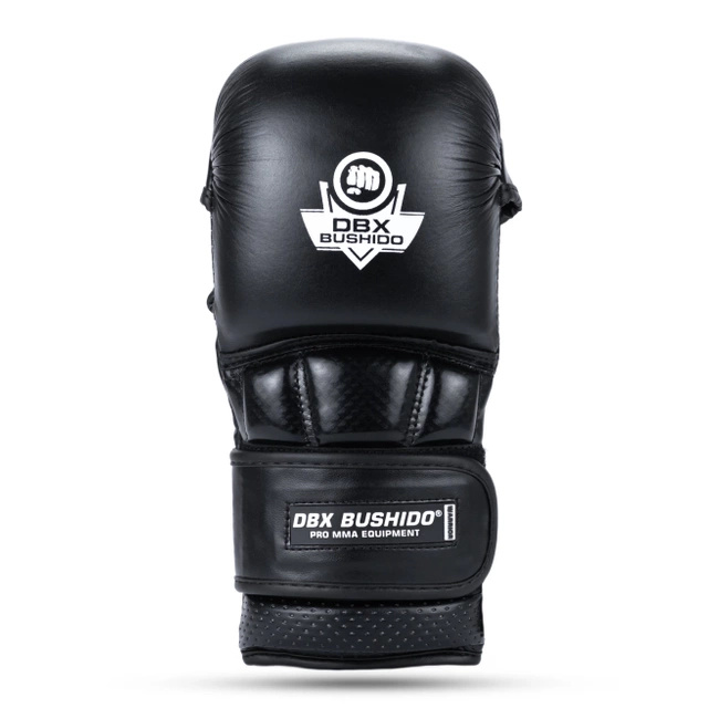 Rękawice MMA sparingowe L - Warrior Black - Legacy Series | DBX Bushido