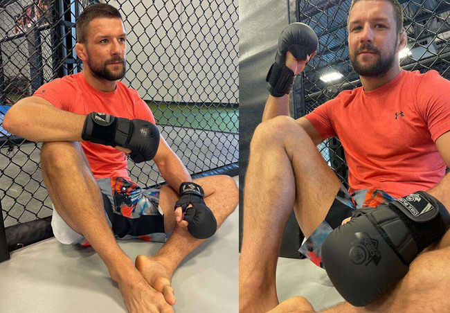 Rękawice MMA sparingowe L - Black Master - Valor Series | DBX Bushido