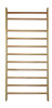 Wooden gymnastic and rehabilitation ladder 195×80 cm with 11 rungs fittings