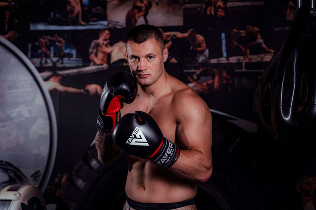 Rękawice bokserskie 10oz - Taver Red - Origin Series