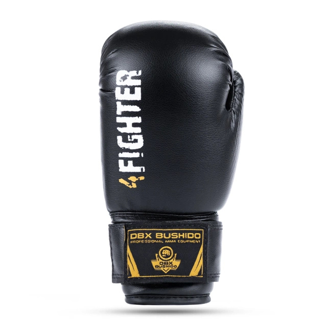 Rękawice bokserskie 6oz dla dzieci - 4Fighter Black | DBX Bushido