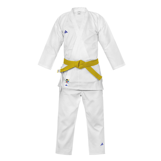 Kimono do Karate - Karatega Adidas WKF z białym pasem - 110-120 cm
