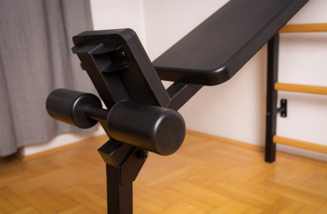 Multi-functional gimnastic ladder with pull-up bar and a bench – WB1