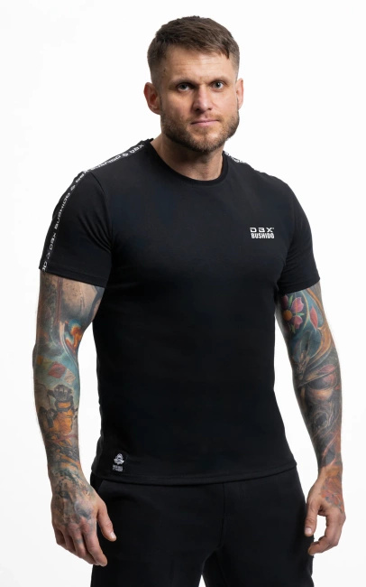 T-Shirt bawełniany Premium z lampasami DBX Bushido CLASSIC