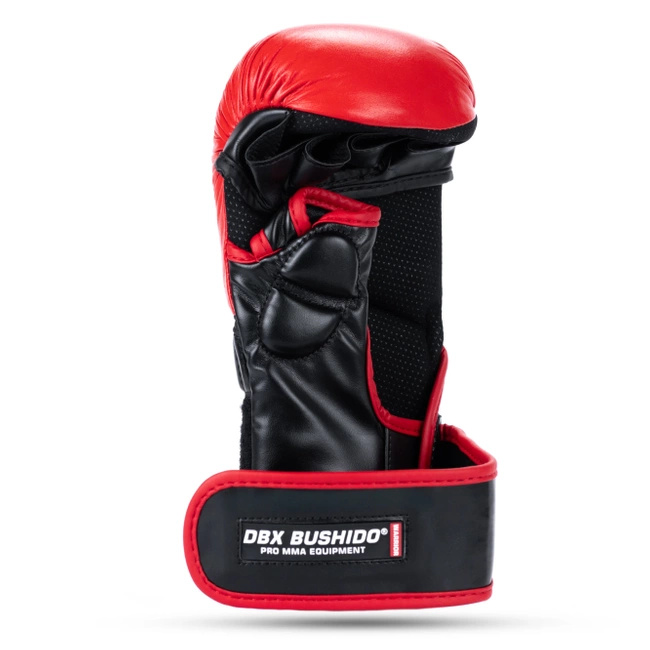 Rękawice MMA sparingowe L - Warrior Red - Legacy Series | DBX Bushido