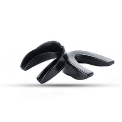 Ochraniacz na zęby + pudełko - czarny | Standard