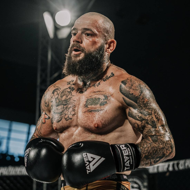 Rękawice bokserskie 16oz - Taver White - Origin Series