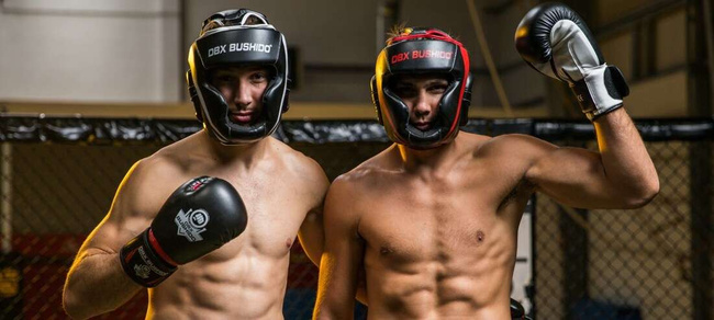 Kask bokserski M - Phantom White | DBX Bushido