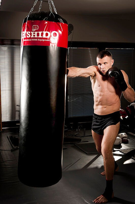 Worek bokserski - 150 Red - 150 cm / 50 kg | DBX Bushido