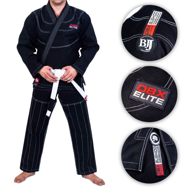Kimono / GI for BJJ training - Black DBX ELITE A3 + BELT