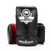 BUSHIDO INSTRUMENTAL TRAINING GLOVES ON A BAG